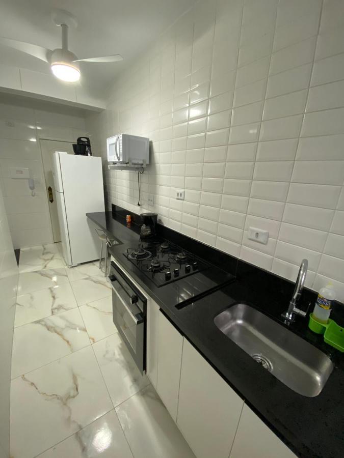 شقة Apartamento Frente Mar Gonzaga Santos 3 المظهر الخارجي الصورة